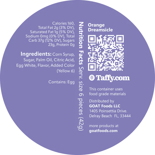 Orange Dreamsicle Taffy - Image 5