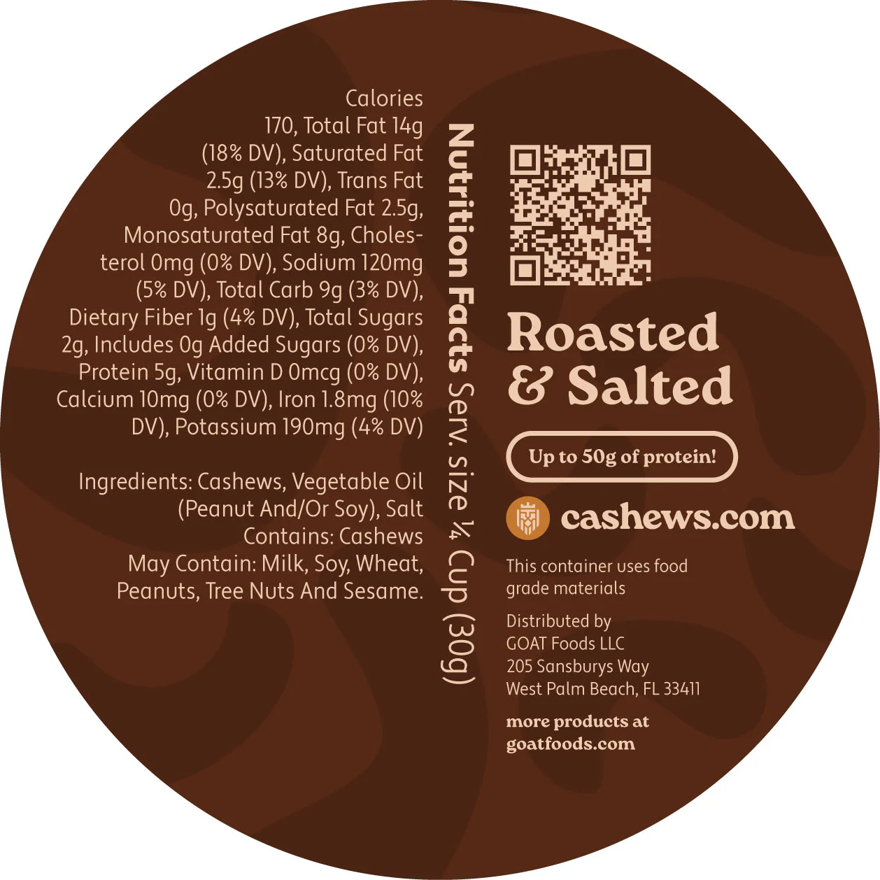 Roasted & Salted Cashews - Image 3