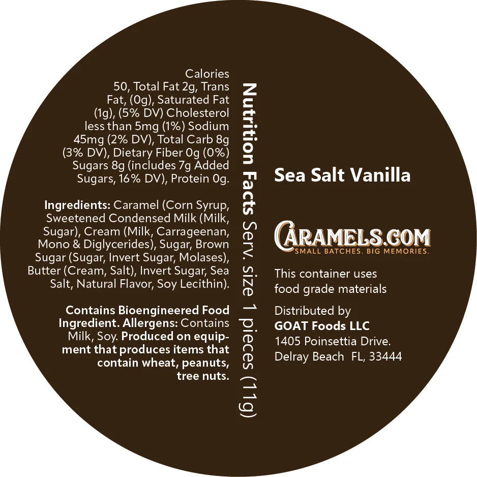 Sea Salt Vanilla Caramels - Image 6